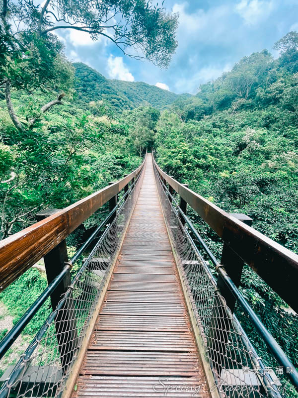 【屏東旅遊】雙流國家森林遊樂區如漫步日本森林吊橋(沿山步道) 親子同遊跳石過溪好好玩 @春天幸福味