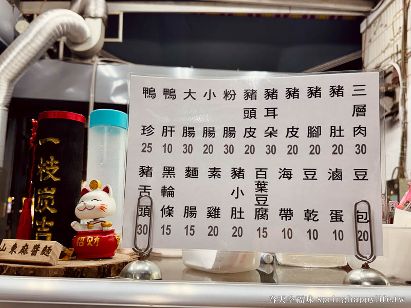 【高雄美食】山東麻醬麵回歸重出江湖 銅板價麻醬超香滷味必吃~苓雅區人氣平價小吃(附菜單) @春天幸福味