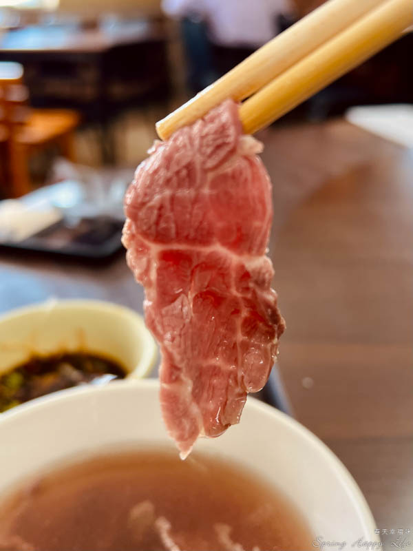【台南美食】鴻品牛肉湯 在地老饕吃的隱藏版美食 極品牛肉湯(附菜單價錢) @春天幸福味