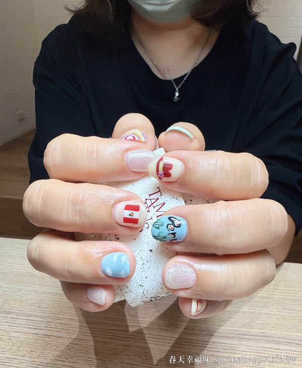 【高雄美甲推薦】日安美甲RIAN NAIL STUDIO 隱藏版超強手繪美甲師~凝膠設計 | 手足保養| 崁甲處理(附價目表) @春天幸福味