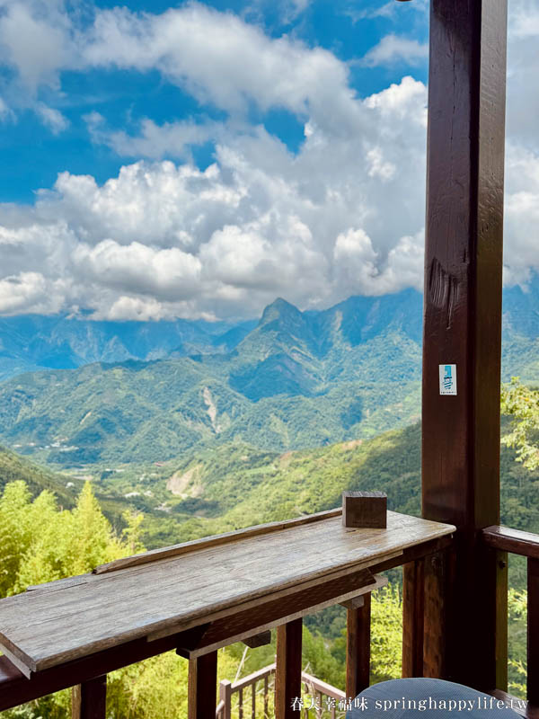 【嘉義梅山】阿里山秘境 山角鐵茶屋(全預約制) 山景第一排 品茶觀山療癒秘境 @春天幸福味
