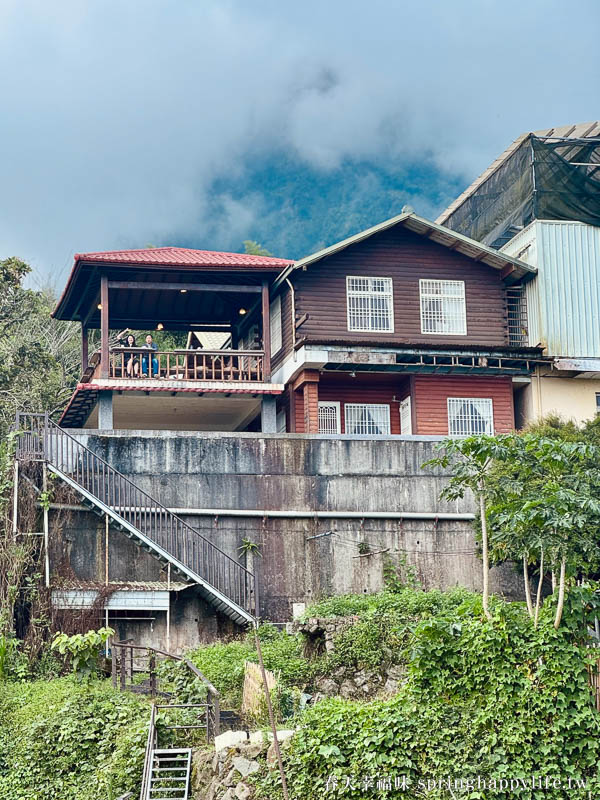 【嘉義梅山】阿里山秘境 山角鐵茶屋(全預約制) 山景第一排 品茶觀山療癒秘境 @春天幸福味