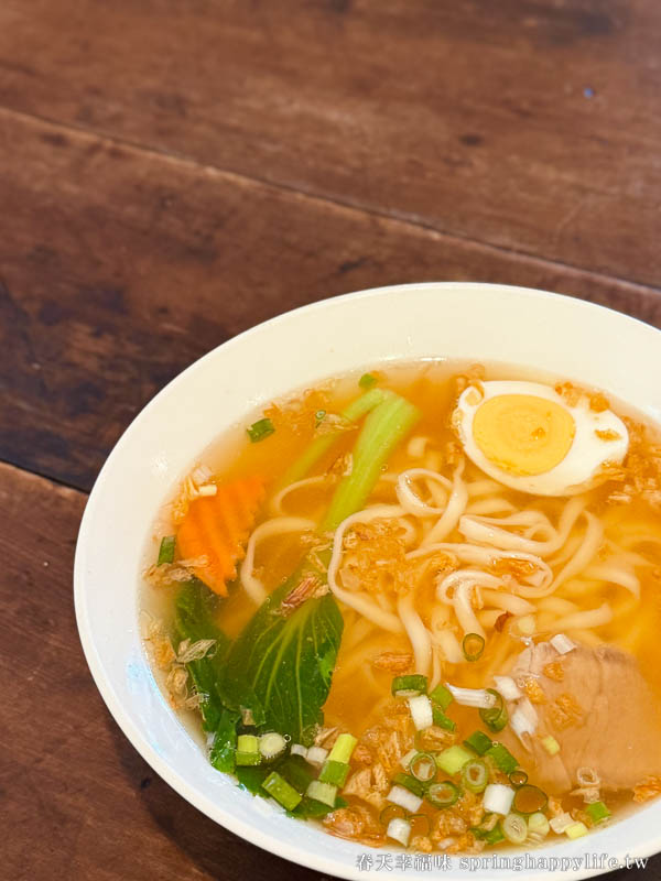 【屏東美食】癮石男女柴燒麵 隱身長治鄉三合院 一周只開三天的溫暖麵店(附菜單) @春天幸福味